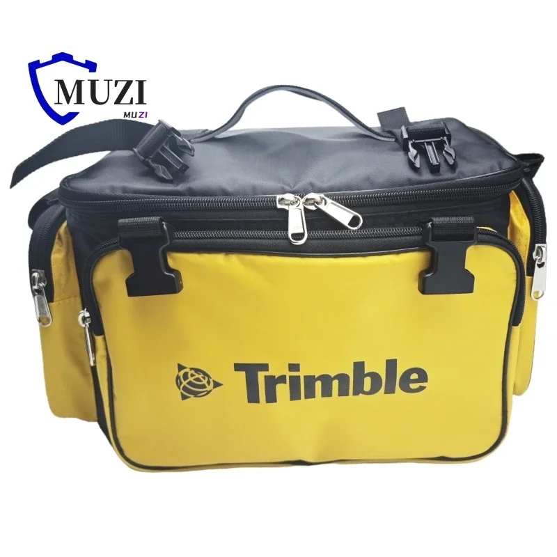 Nuova borsa host per rilevamento GPS GNSS Trimble Stazione totale Borsa a tracolla portatile singola a testa piccola Giallo