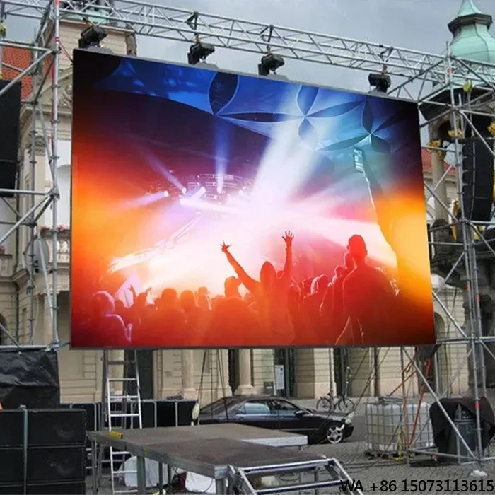 

High Refresh Rate IP65 Waterproof Outdoor P2.976 LED Screen Fixed Installation