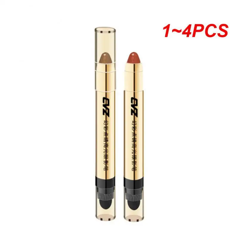 

1~4PCS Facial Modification Long Lasting 20g Facial Makeup Eye Shadow Stick Delicate And Smooth 6 Color Series Lying Silkworm Pen