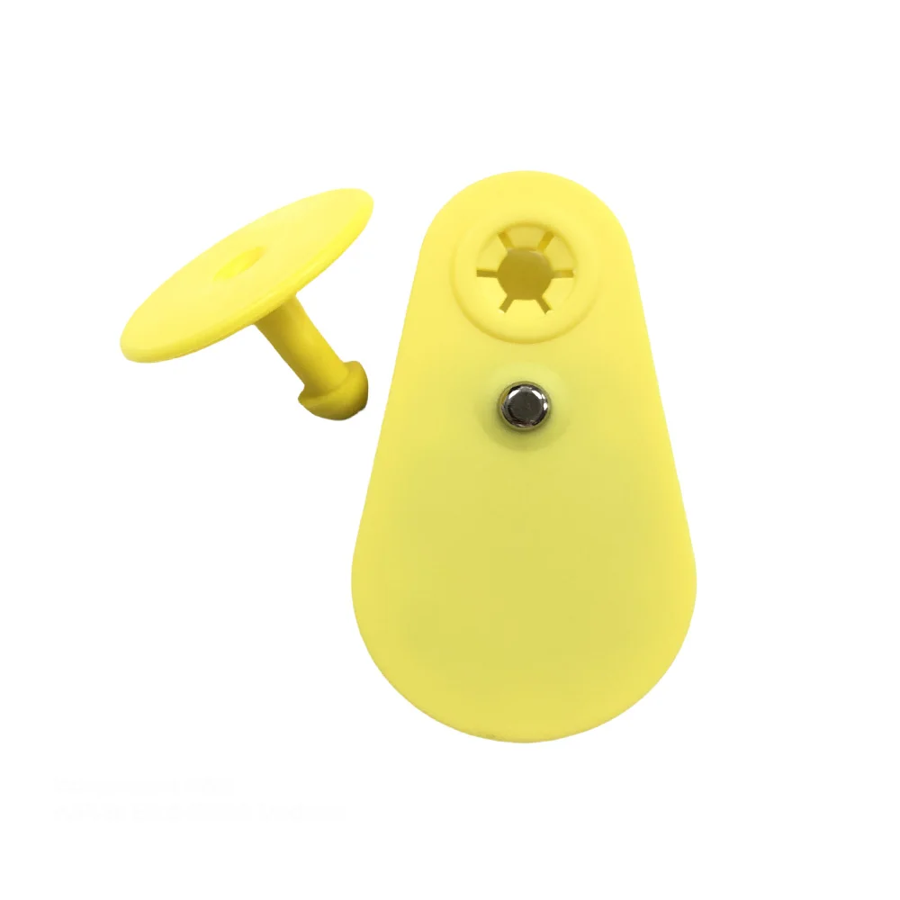 

Configurable Broadcasting Interval With Temperature Sensor BLE 5.0 For Smart Livestock Farm Cattle Management Bluetooth Ear Tag