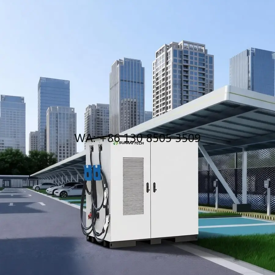 261Kwh 80-120kW IP65 2Guns Commercial Portable Ccs2 Mobile Charging Station EV DC Charger for Electric Cars
