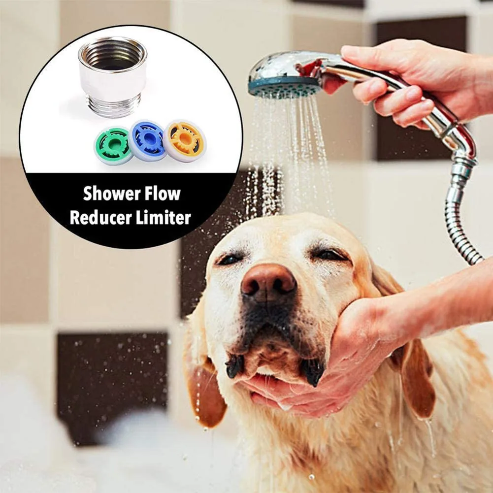 Flow Restrictor Shower Hose Shower Flow Water Saving 4 7 9 L Min For 95 Of Shower Faucets Hose Restrictor Flow Restrictor Set