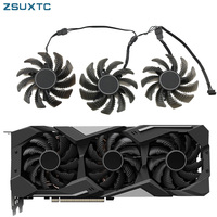 Cooler Fan Replacement Radeon RX5700 For Gigabyte RX 5500 5600 5700 XT Graphics Video Card Cooling PLD08010S12HH
