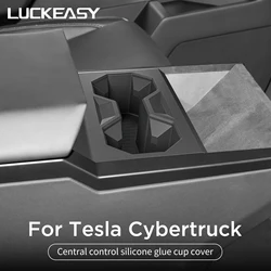 For Tesla Cybertruck 2024 Water Cup Holder Central Control Drinks Holder Car Interior Accessories Water Cup Storage Box