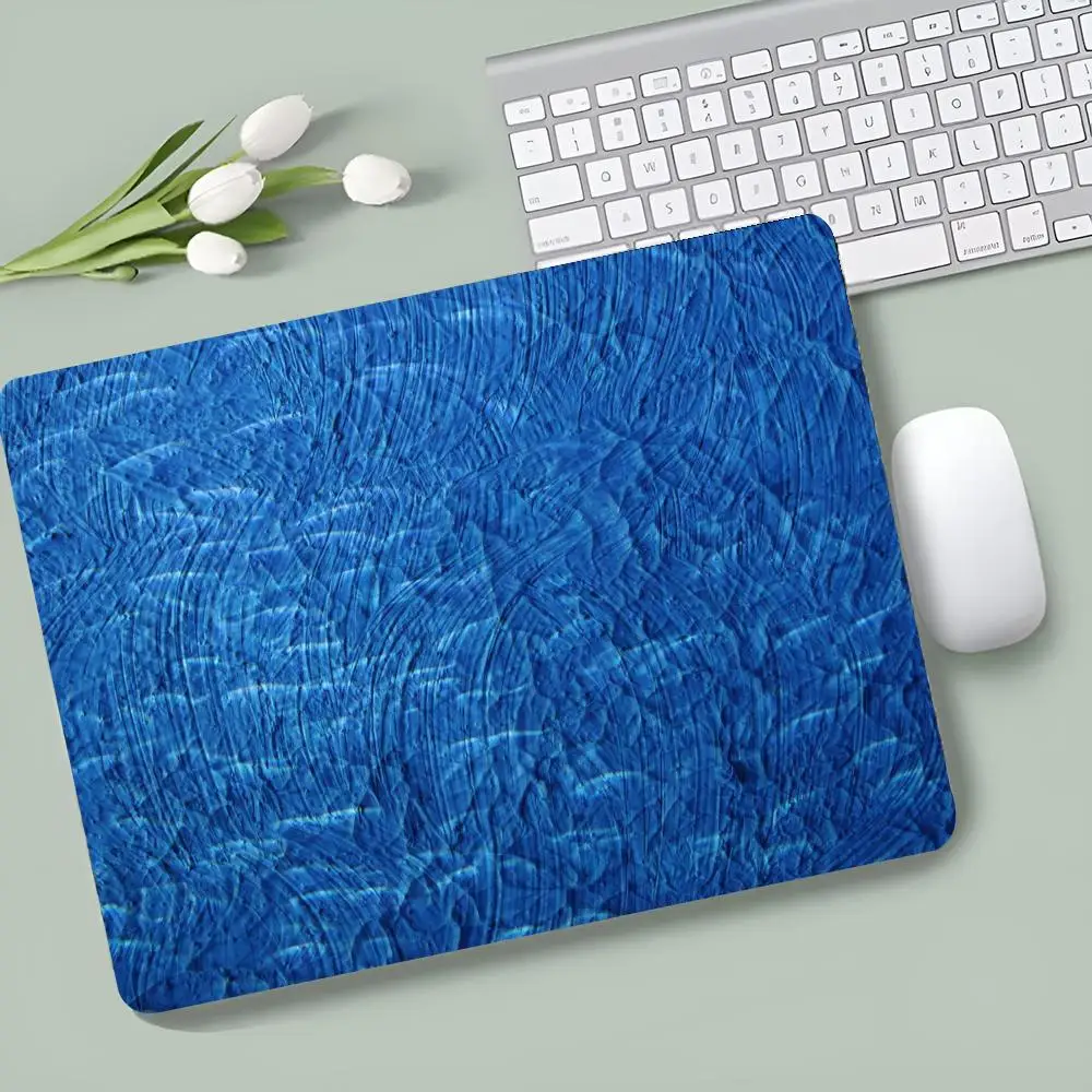 Light Blue Texture MINISO Mouse Pad E-sports players Game Accessories Game Keyboard Pad Gamer Desktop Mat Deskmat Keyboard Pad X