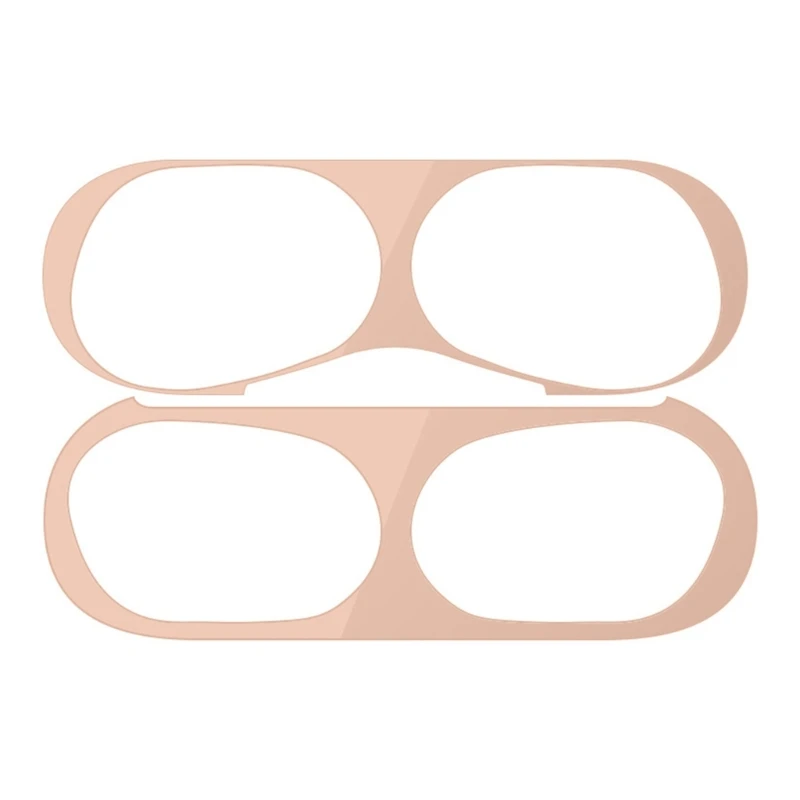 573A メタルステッカーフィルム イヤホンケースボックスプロテクター防塵