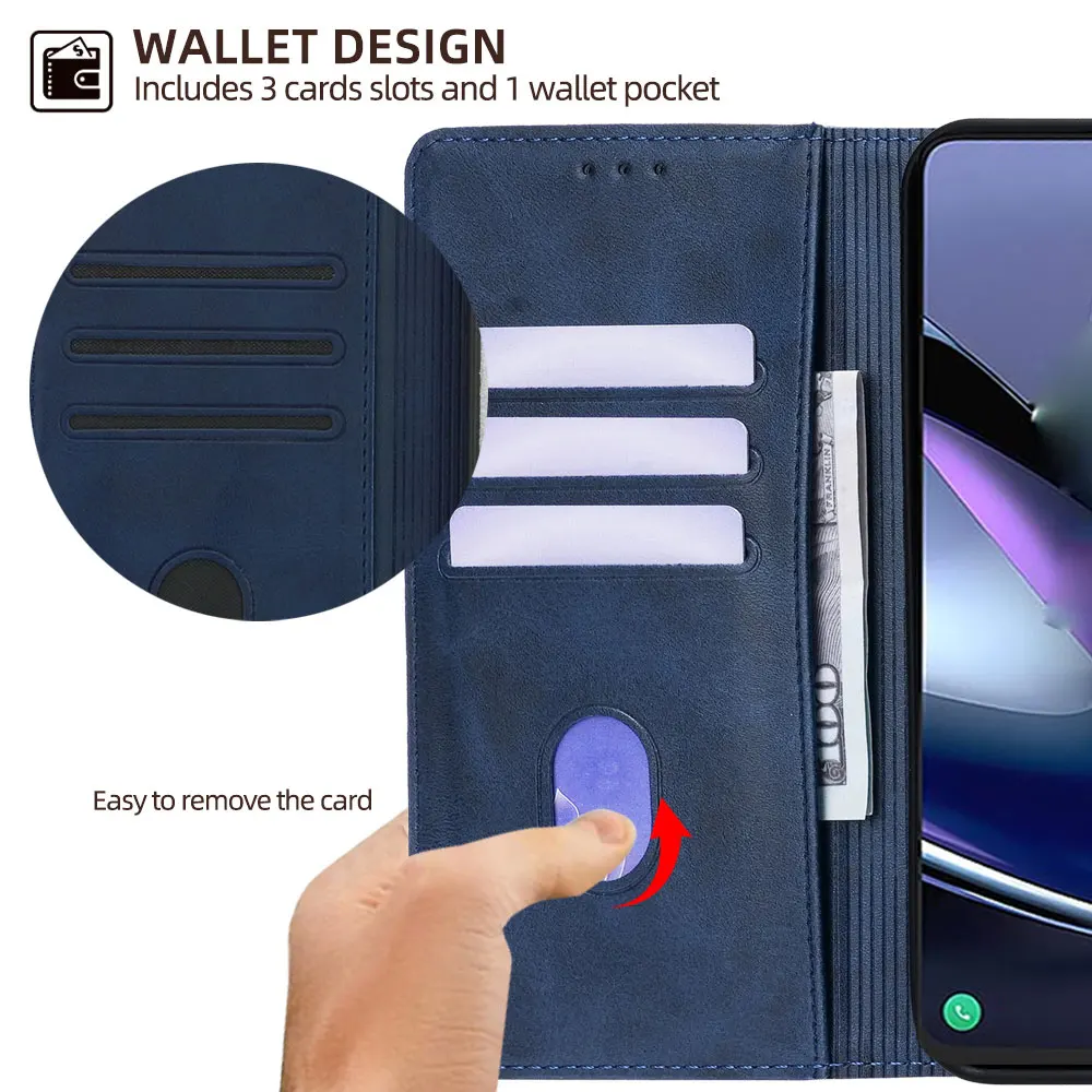 Magnetic Flip Cover Leather Wallet Phone Case for TCL 505 502 501 50 SE XL 4G 50 5G 40 NxtPaper 4G Protect Cover Book Case Funda