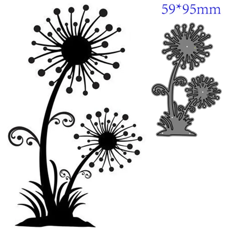 Metal Cutting Dies Cut Mold flower Decoration Scrapbook Paper Craft Knife Mould Blade Punch Stencils