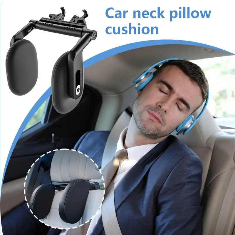 

Car Headrest Pillow Ergonomic Adjustable Car Seat Head Supports Automotive Accessories For Toddler Kids Children Sleeping