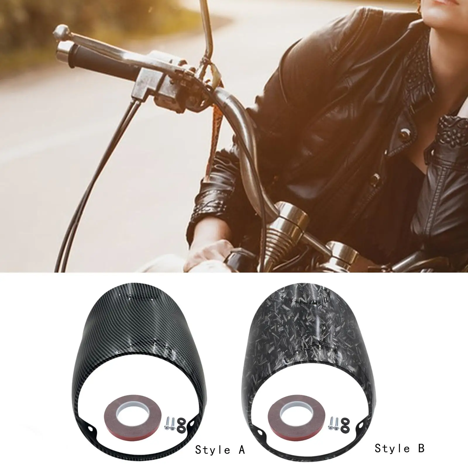 

Headlight Fairing Cover Motorbike Accessory Replacement for Vespa Primavera 50 125 150 2014-2023 Spare Parts Lightweight