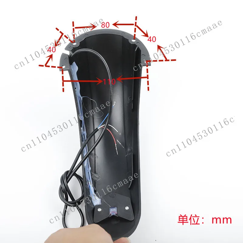 Ten Inch 10 Inch Electric Scooter Front and Rear Mud Tile Fenders Continental Rear Water Fender