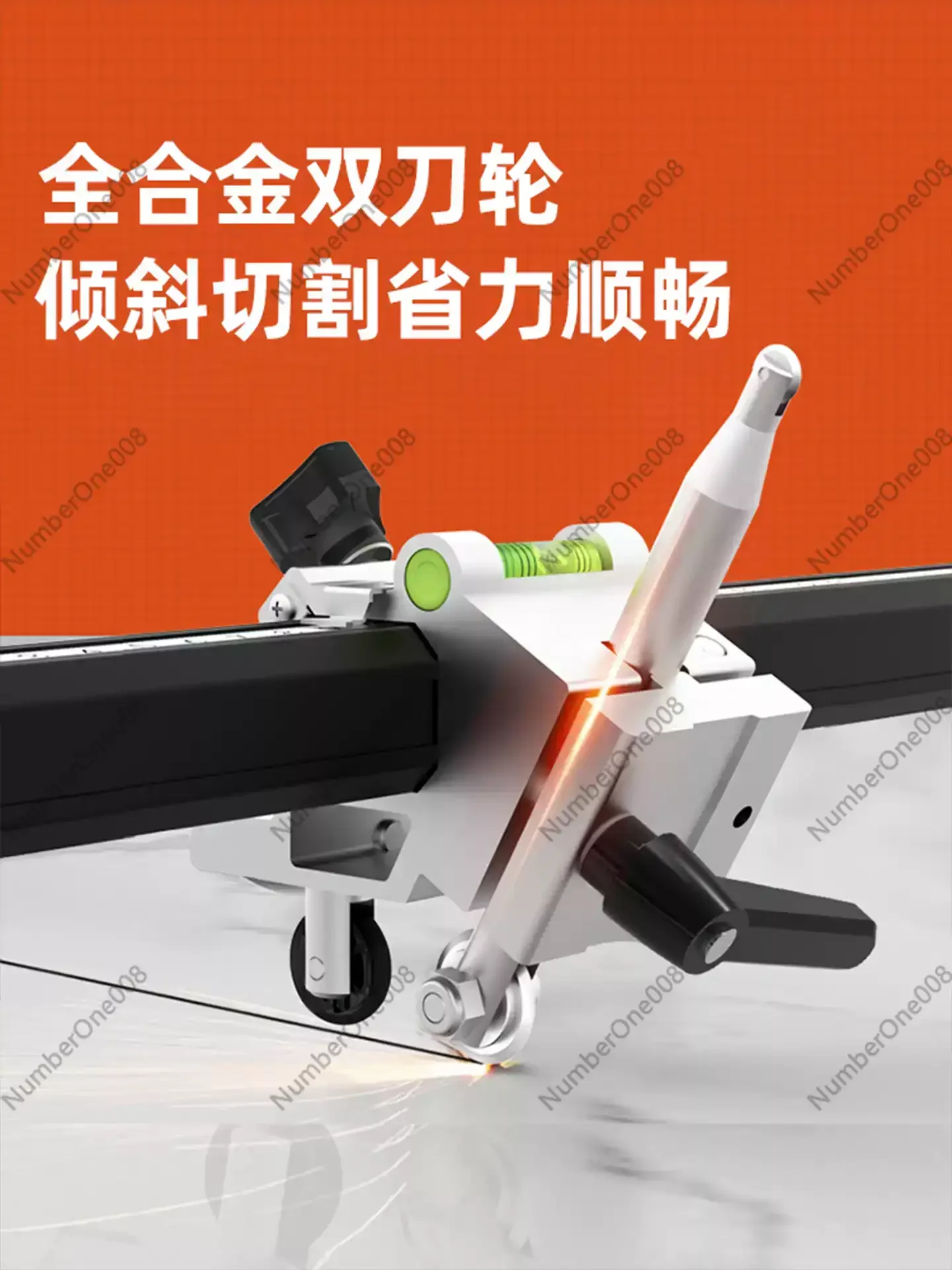 Upgraded Track T-type Push Knife High-precision Manual Cutting Machine Floor Tile Rock Slab Cutting Artifact