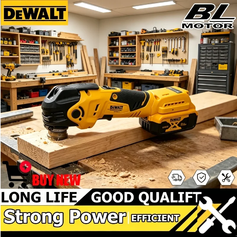 

Многофункциональный осциллирующий электроинструмент Dewalt: вибрационная электропила и триммер, совместимый с аккумулятором 18В, универсальный набор инструментов