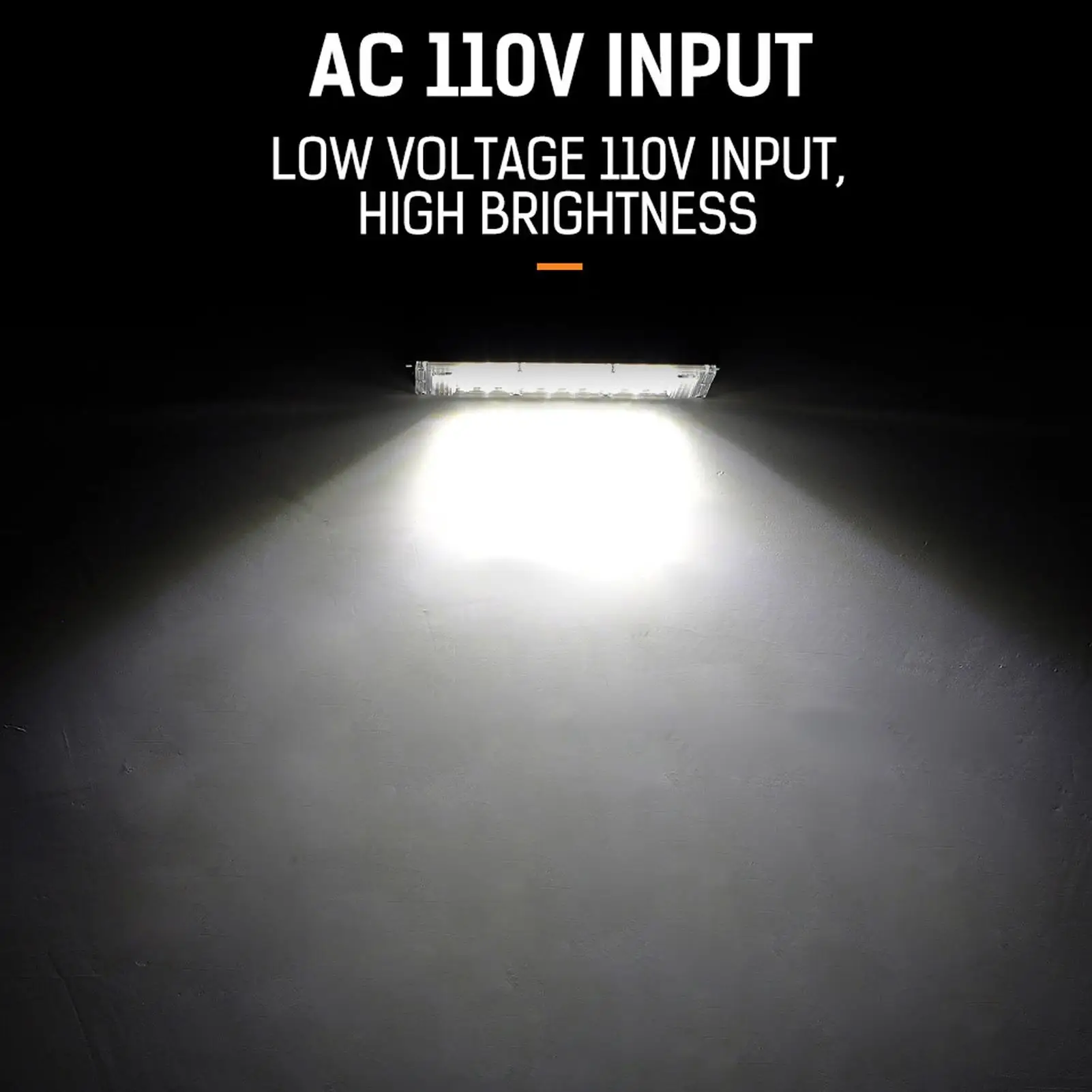 50W Outdoor LED Flood Light, 6000K Bright  Security Lighting for yard - AC110V