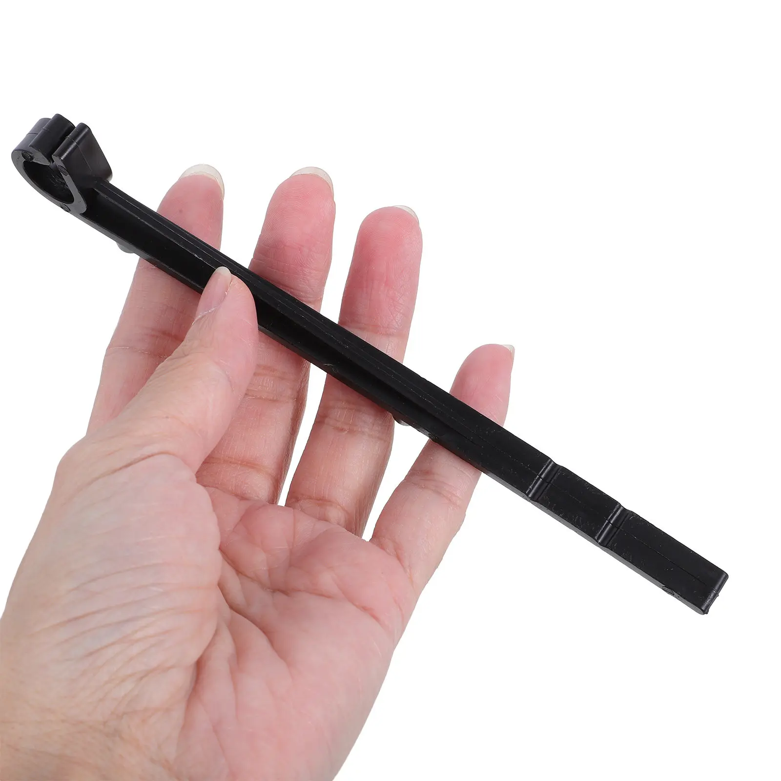 20Pcs Gutter Guard Clips Black Plastic Straight Hooks for Gutter Guard Attachment and Secure Fixing Clips Installation Hooks