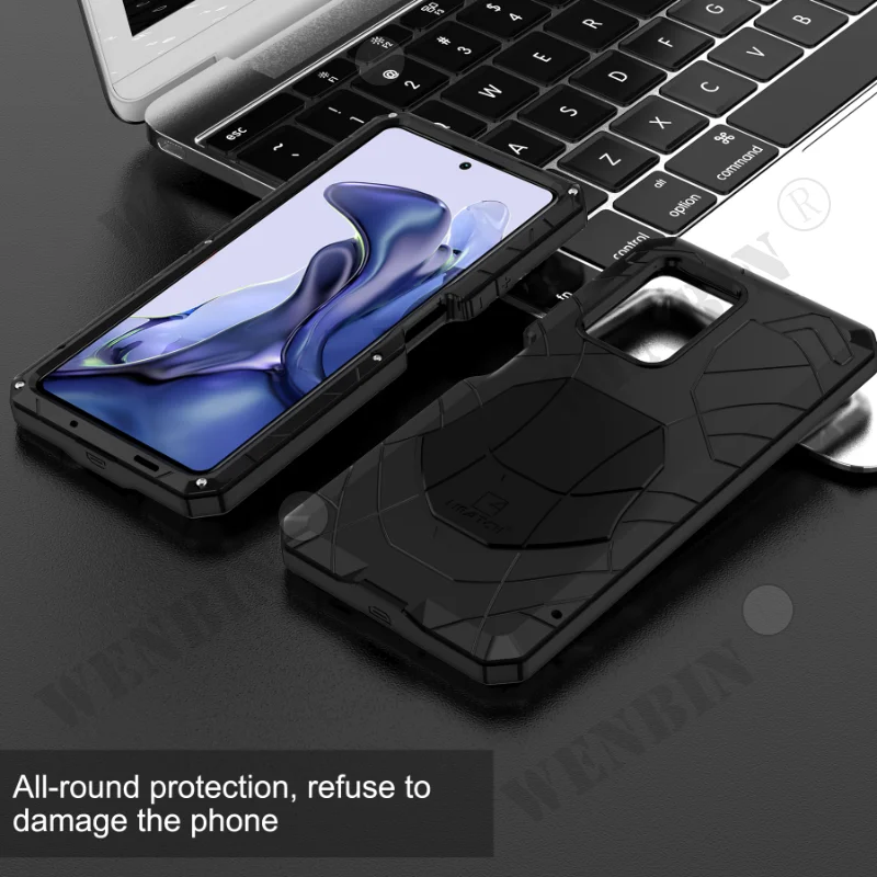 Aluminum Metal Case For Xiaomi 11T Pro 10T Pro Lite Poco X3 Pro NFC Redmi Note 10 Pro Cover Shockproof Shell Coque Funda