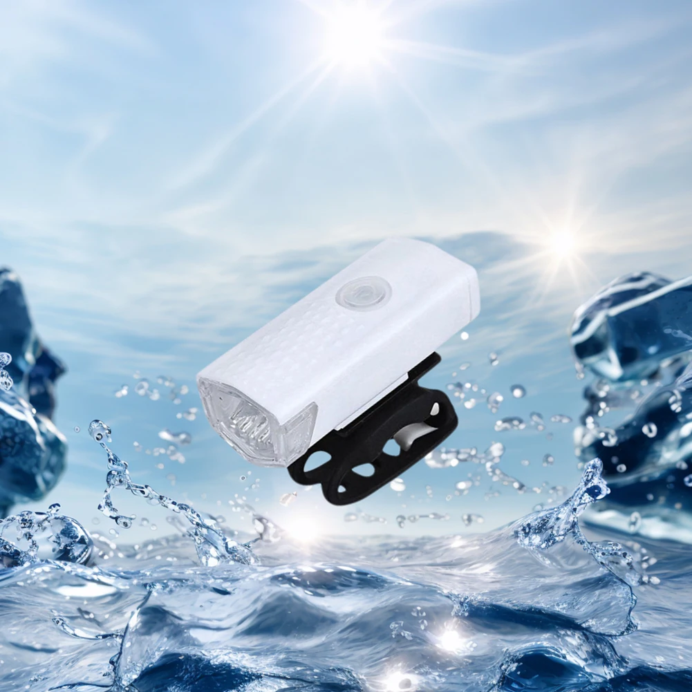 مجموعة إضاءة أمامية وخلفية للدراجة، ضوء دراجة عالي السطوع IPX4 مقاوم للماء، مصباح LED للدراجة، أوضاع إضاءة متعددة للطوارئ