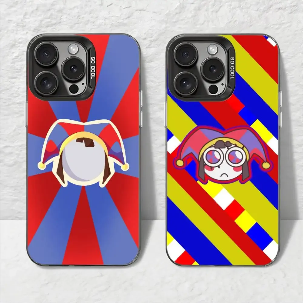 حافظة هاتف C-Circus الرقمية المذهلة لهاتف آيفون 11 12 13 14 15 16Pro Max Plus غطاء هاتف مطلي #1