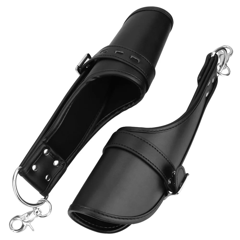 Menottes de suspension de poignet de rinçage en cuir pour femmes, sangle de bondage sexuel, jouets sexuels de retenue, 7.0