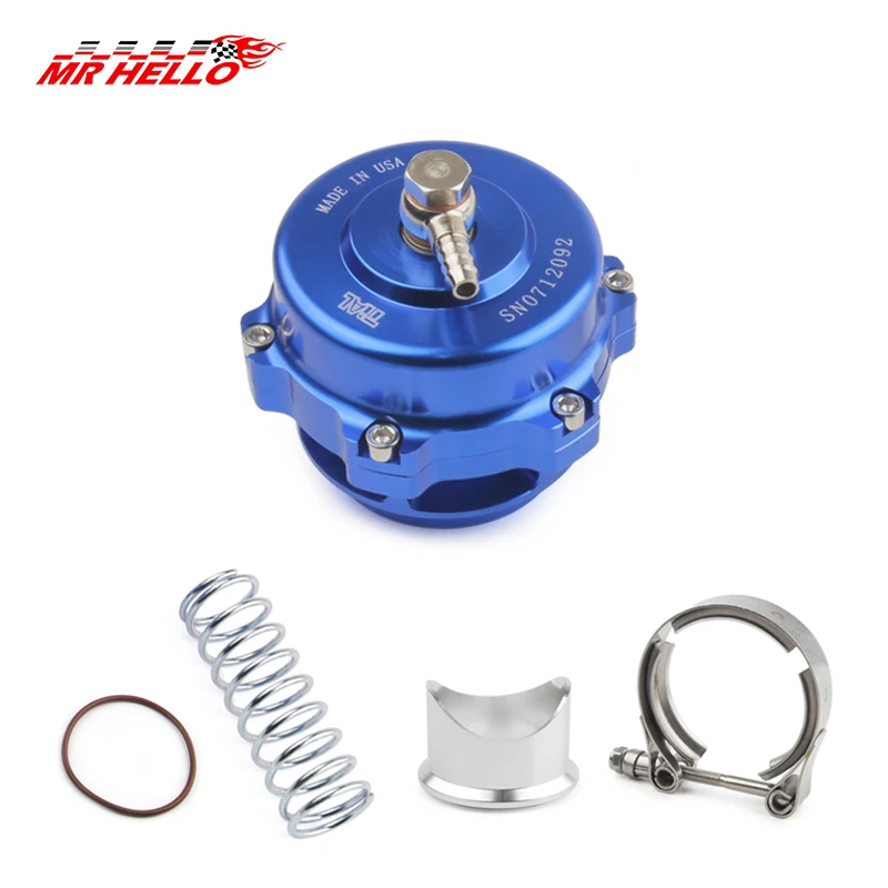Tial Stijl 50mm Blow Off Valve CNC BOV Met V-band Flens Kit Auto Gemodificeerde Turbine Overdrukventiel hoogwaardige