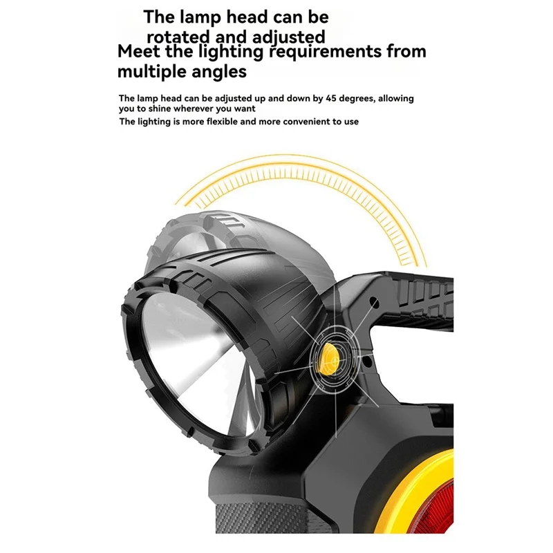 RMWIN-ไฟฉายพลังงานแสงอาทิตย์แบบพกพากลางแจ้งอเนกประสงค์ USB ชาร์จเครื่องมือฮาร์ดแวร์ในตัวชุดสกรูไฟฉาย