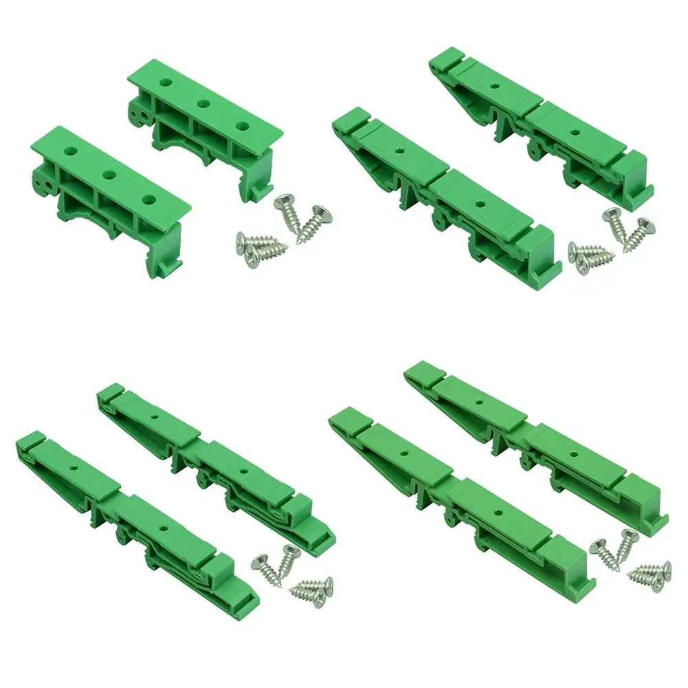 1pair DRG-01/DRG-02/DRG-03 Circuit Board Bracket Spare Parts DIY Carrier Clips Connectors DIN 35 Rail Mount