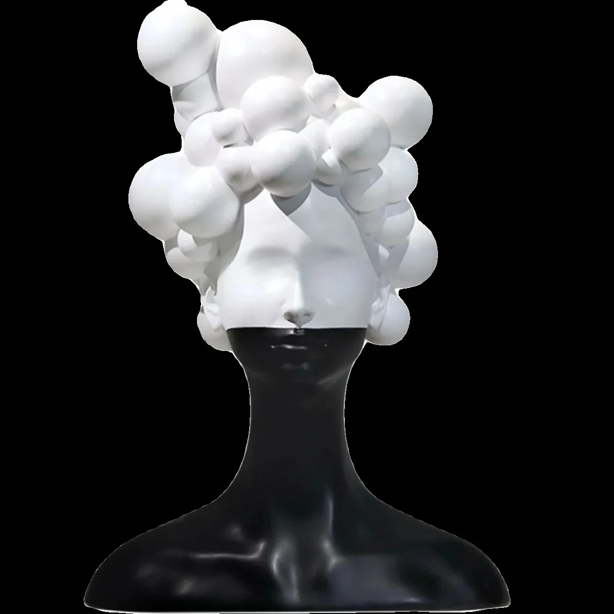 

53Light luxury abstract figure sculpture hotel lobby floor decoration living room art installation