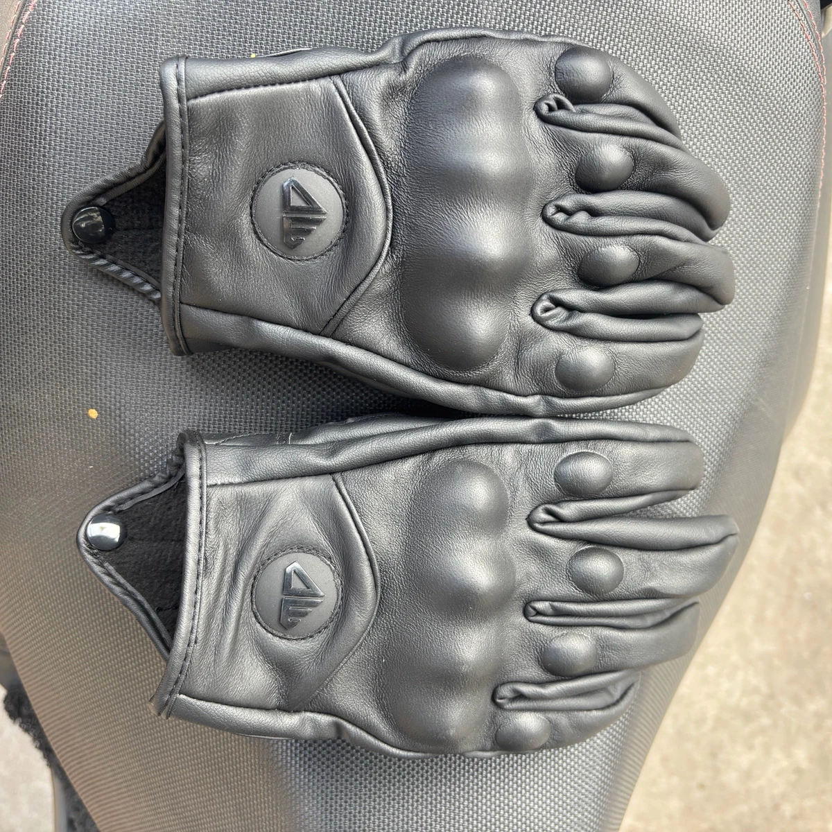 Retro Motorcycle Gloves Moto Glove Breathable Leather Four Seasons Bike Racing Cycling Motocross Windproof Summer Winter Warm