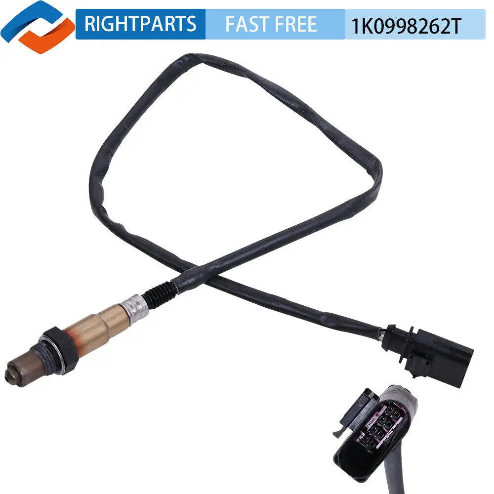 RIGHTPARTS 1K0998262T 0258010038 Lambda Probe Oxygen Sensor For VW Beetle CC Eos Golf Passat AUDI A5 A8 Volkswagen Car O2 Sensor