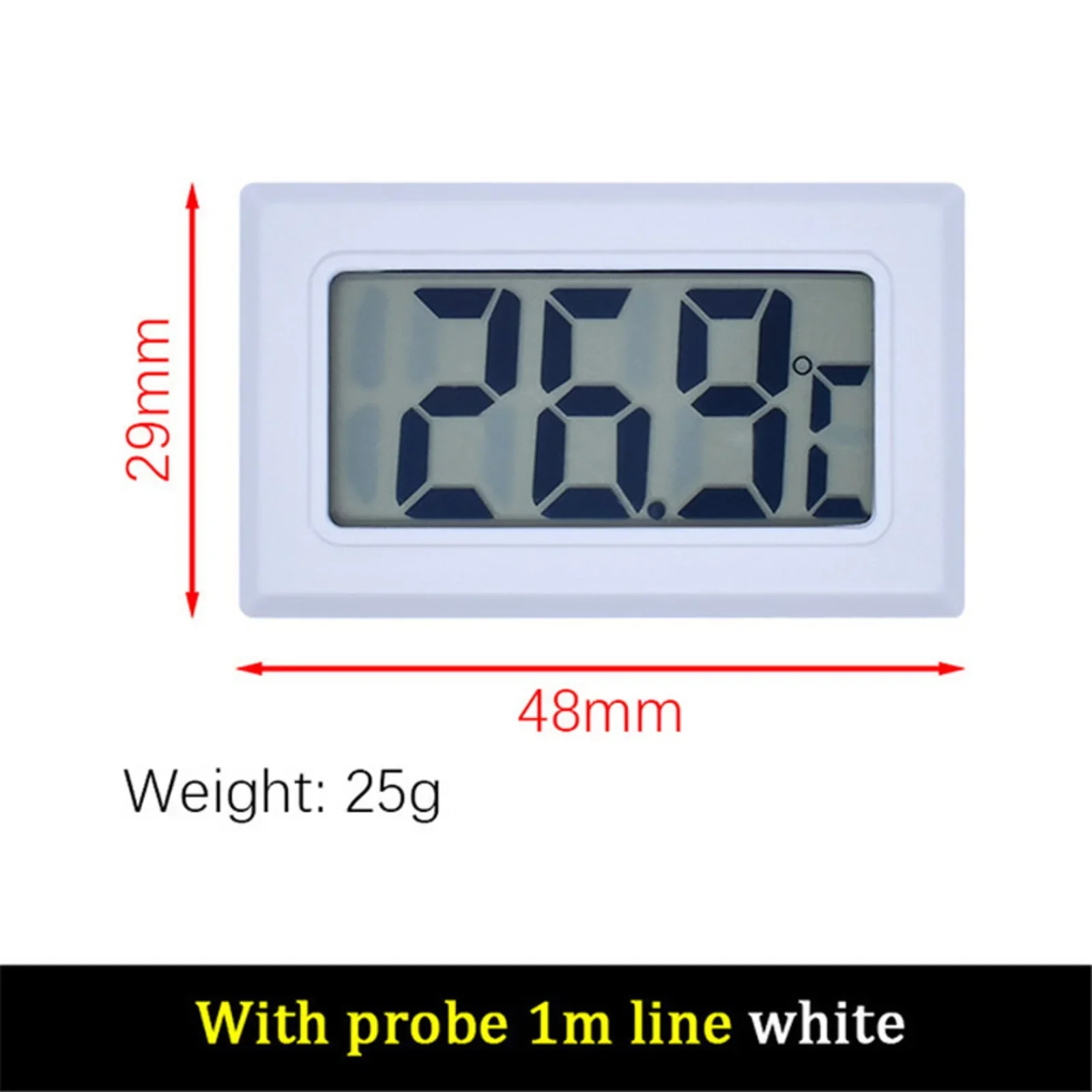 TPM-10 Digital Thermometer Digital Thermometer Fish Tank Refrigerator Water Temperature Meter Mini LCD Temperature Sensor