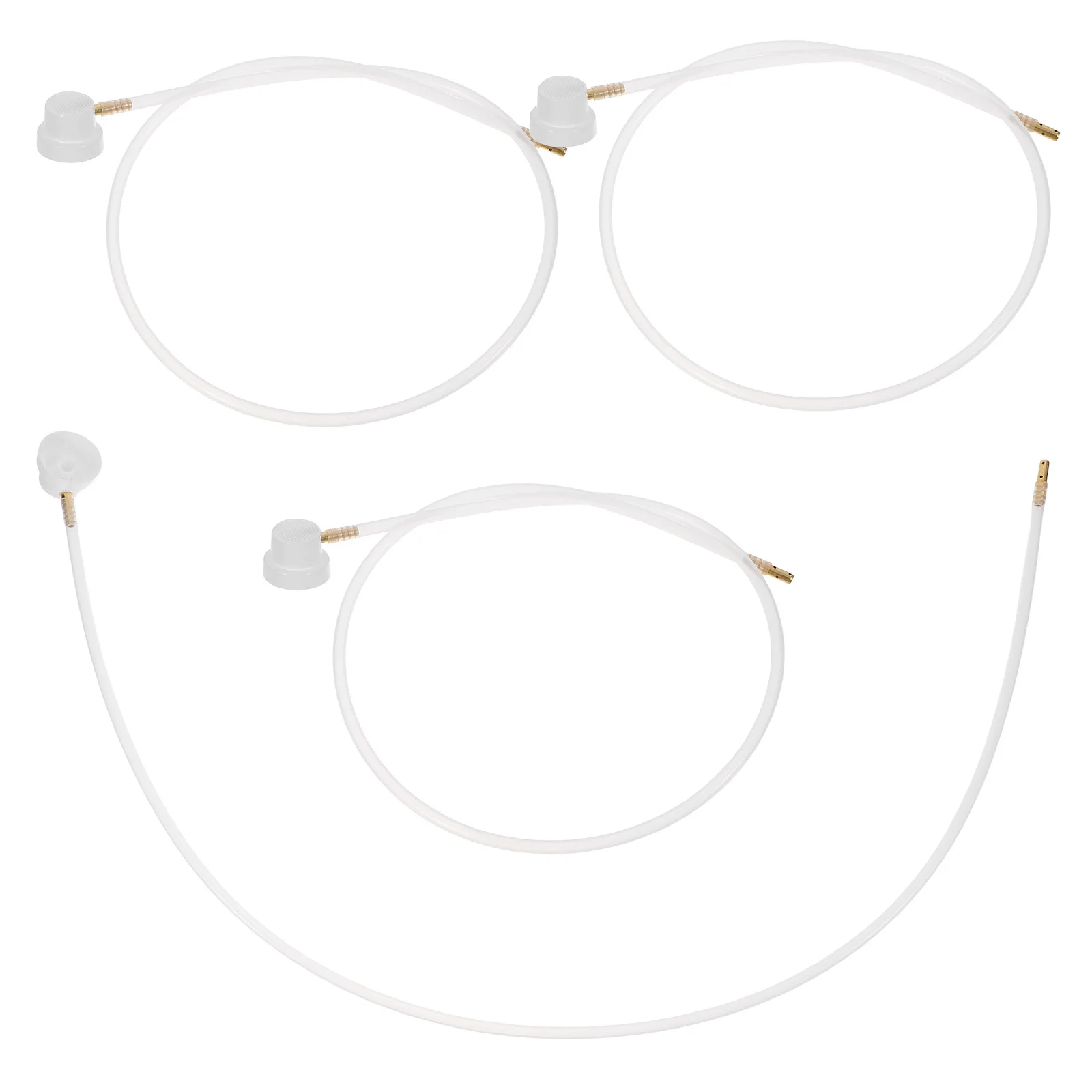 

4pcs Spray Bottle Nozzle Hose Extended Reach Durable Lightweight Replacement For Spraying Bottle Supplies Garden Accessory