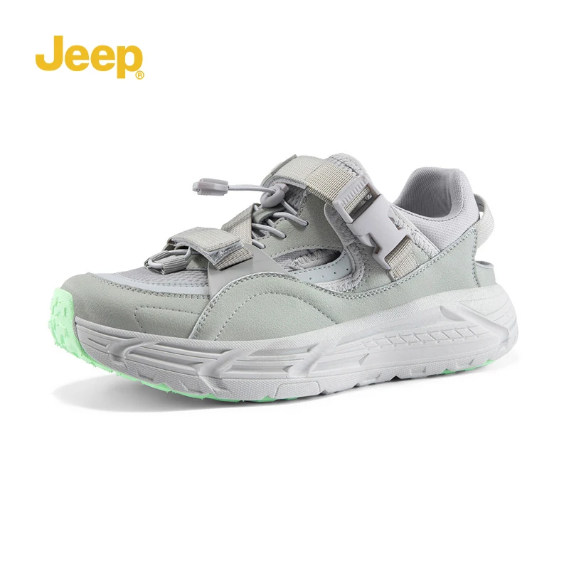 

Мужские сандалии Jeep с вырезами для пляжа и активного отдыха, спортивные повседневные кроссовки, треккинговые и походные сандалии