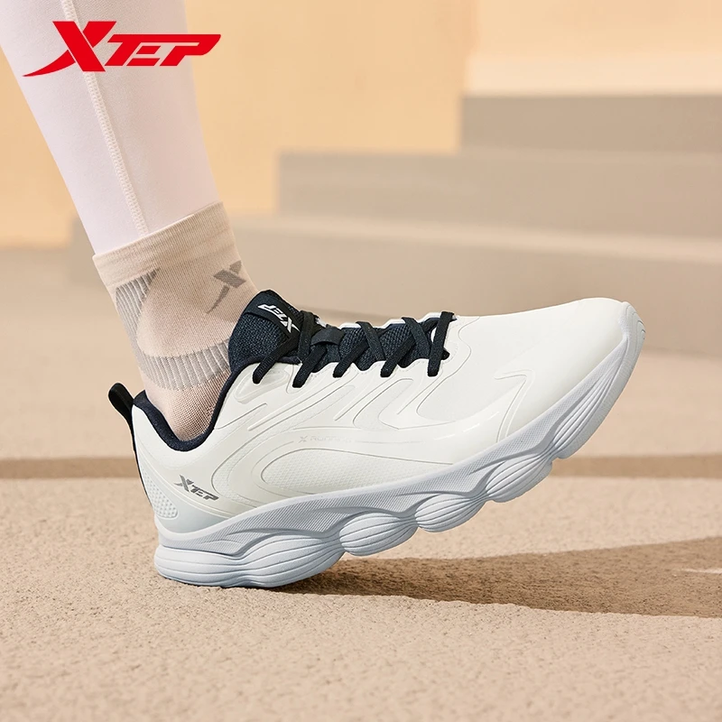 Xtep Jumping Shoes Winter Edition  For Men 2024 Winter Running Shoes Rebound Soft Leisure Support Sneakers 876419110014