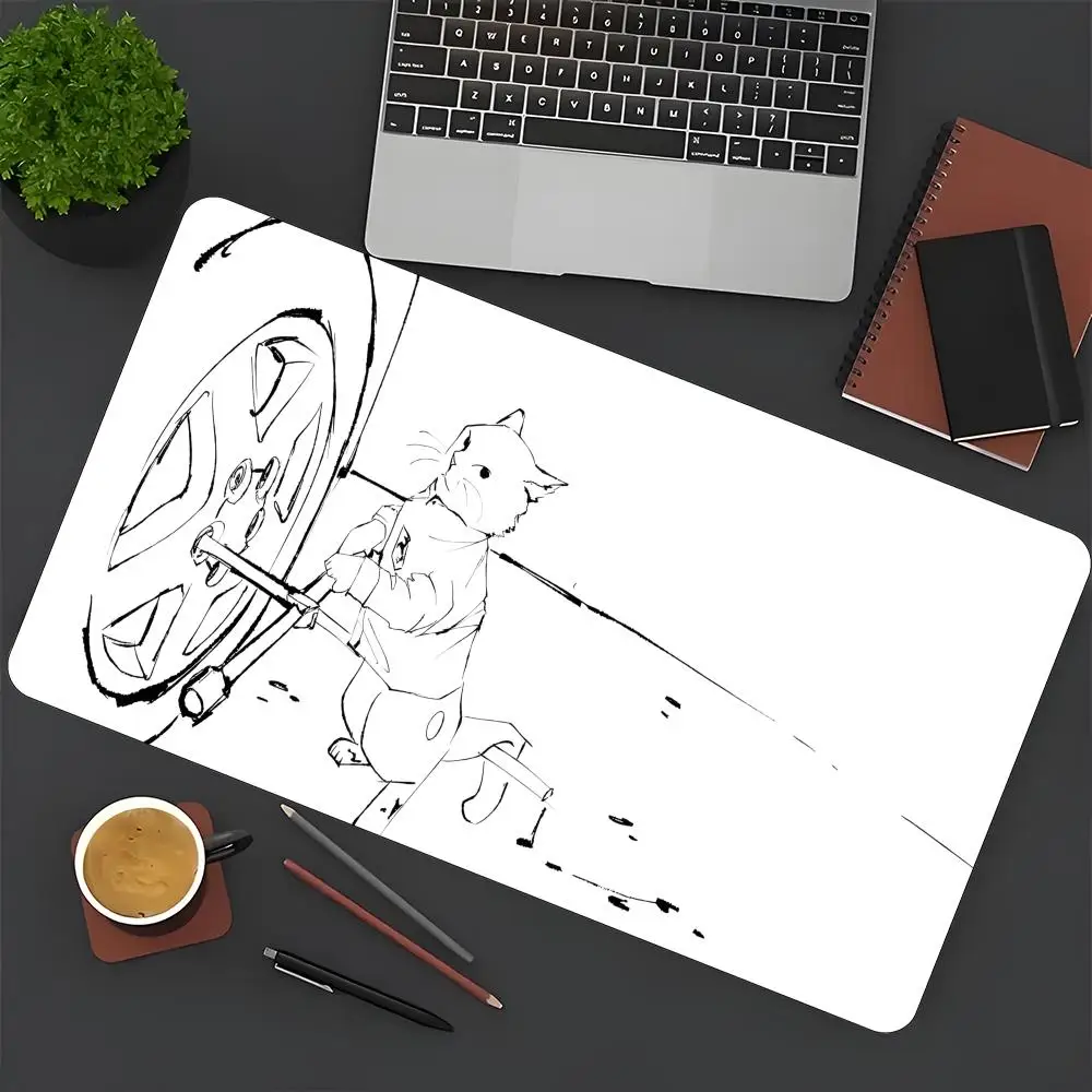

Desk mat pad Keyboard and Cute mouse mat Mouse Keyboard mat cat Mouse mats Desk mat Mouse mat large Pad