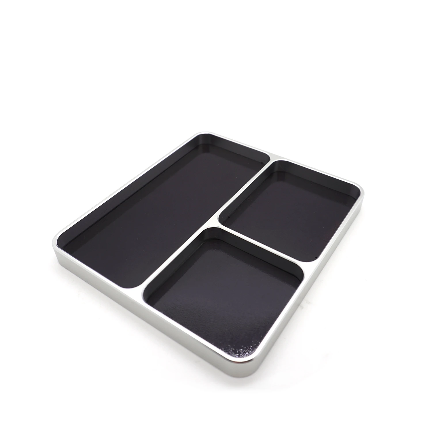 RC Auto Schroefbak met Magnetische Plaat 3 Raster Opbergdoos Reparatie Tools Moer Schroefbak voor RC Auto RC Boot Drone Model Accessoires