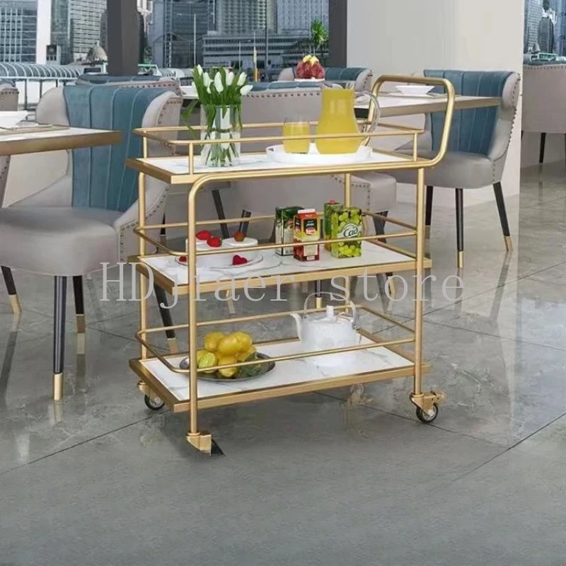 

Dining Cart Mobile Cart Winer Rack