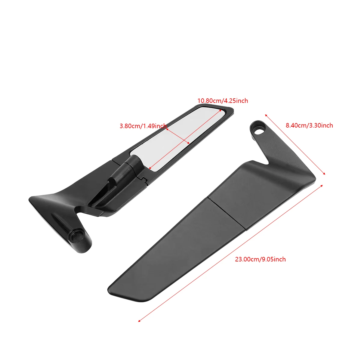 For MT03 MT07 MT25 MT09/ MT09 MT10 SP ABS Motorcycle Rearview Mirror Adjustable Rotating Side View Mirrors for DUKE 790 890 125 image 6