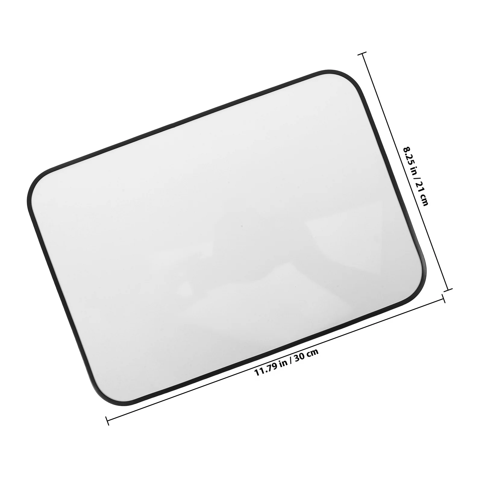 لوح مسح جاف مغناطيسي صغير مثبت على الحائط، سبورة بيضاء معلقة، إطار من الألومنيوم، سطح كتابة قابل للمسح للمكتب والمنزل والفصول الدراسية