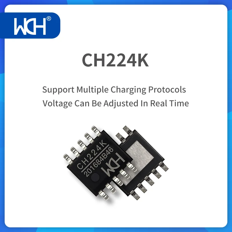 

20Pcs/Lot CH224 USB PD Sink Support 4V~22V OVA OTA