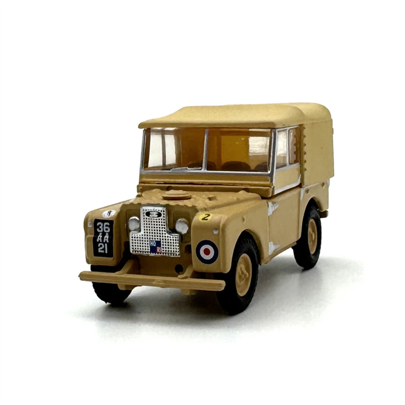 OXFORD 1:76 Scale Diecast Alloy Land Rover-Army Jeep Toys Cars Model Classics Nostalgia Adult Souvenir Gifts Static Display