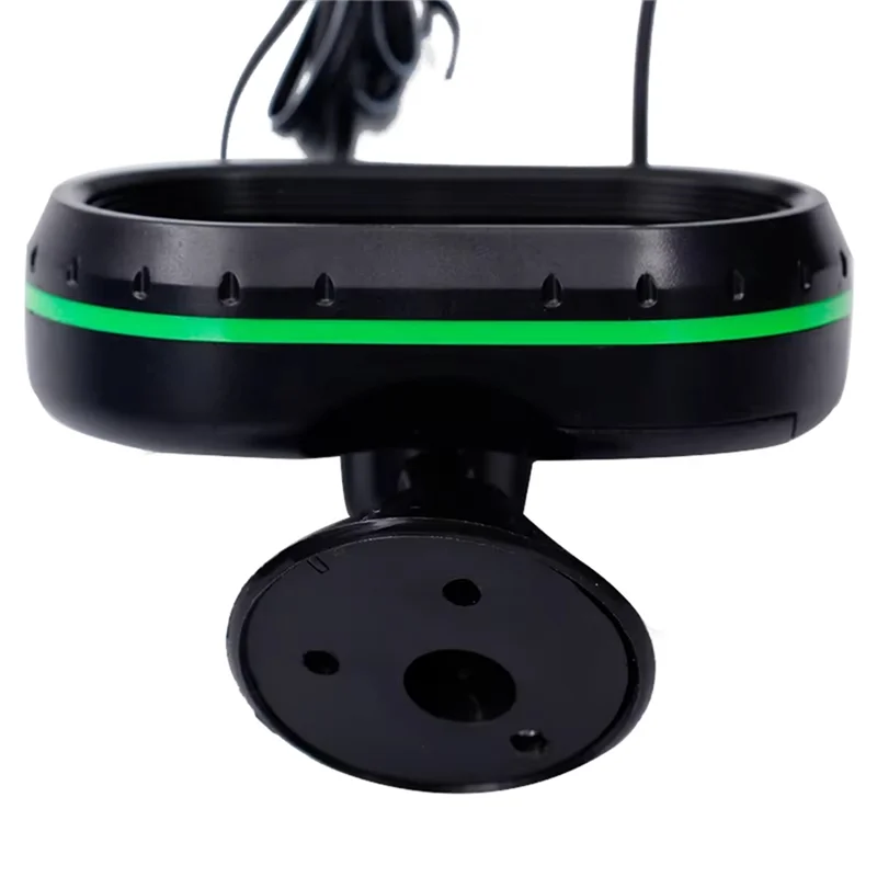 A25F-DC 12V 4 In 1 เครื่องวัดอุณหภูมิรถยนต์วันที่อุณหภูมิแบบ Dual LED Digital Auto Monitor พร้อม Backlight