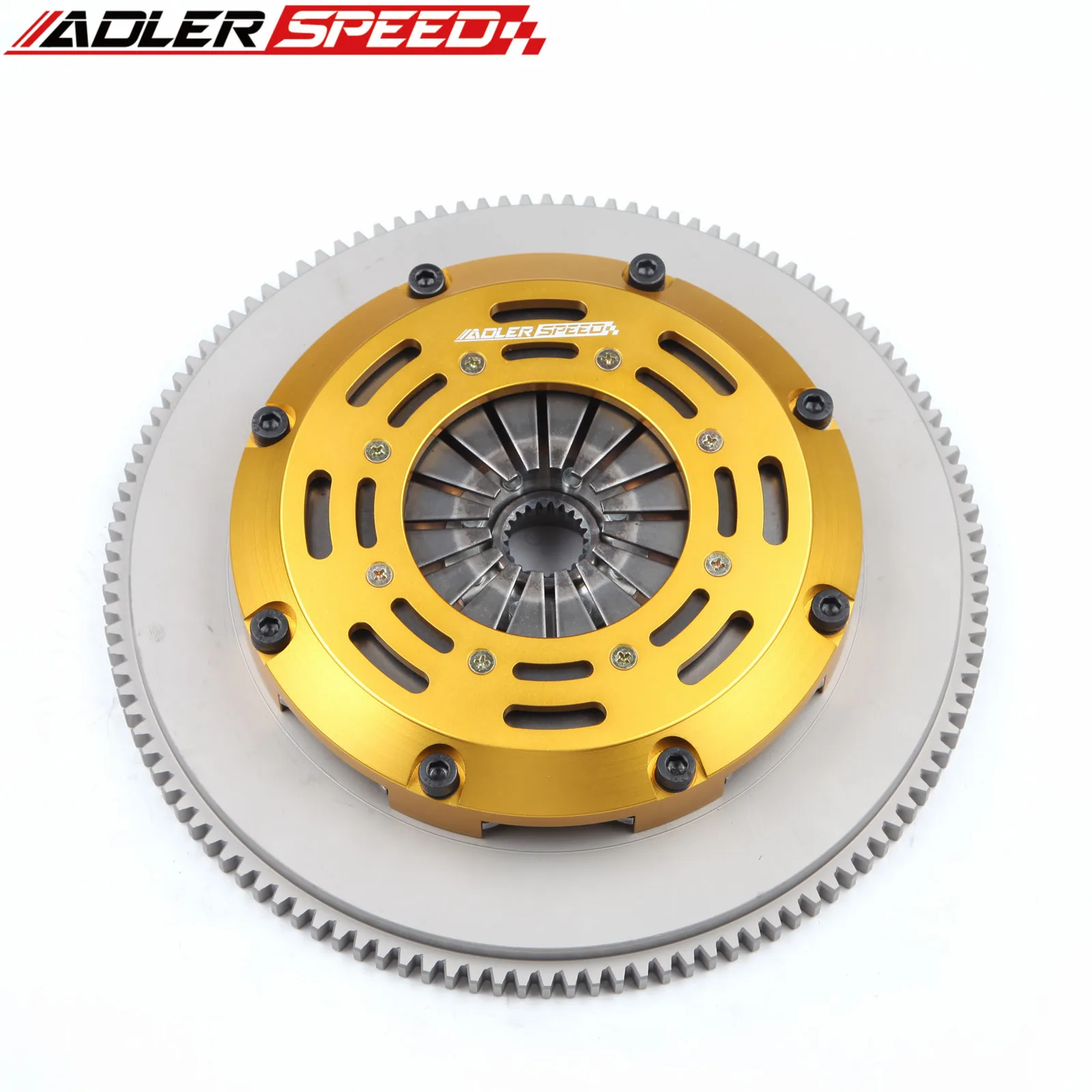 ADLERSPEED Racing SINGLE DISC CLUTCH KIT+ FLYWHEEL For 1991 - 1995 Toyota MR-2 Turbo 2.0L DOHC 4cyl Turbo 3SGTE)