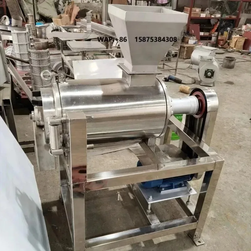 Industrial Fruit Juice Crusher Juicer Extractor Machine Ginger Juice Extractor Heavy Duty Screw Press Juicer for Commercial