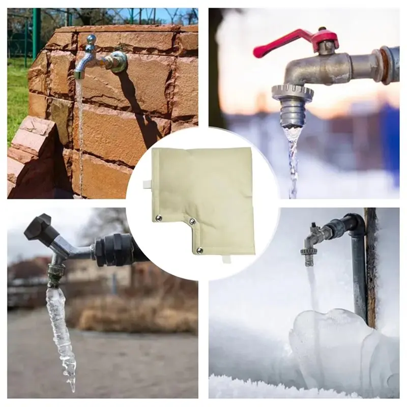 ABKJ-para exterior para bien invierno, preventor de reflujo, cubierta aislante, envoltura para grifo, cubierta para rociar, protección contra congelación