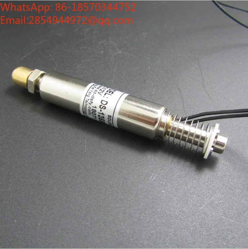 DS-1358S Push-pull Solenoid Through Tube Type Solenoid Valve DC24V Stroke 12mm Tap Keyboard