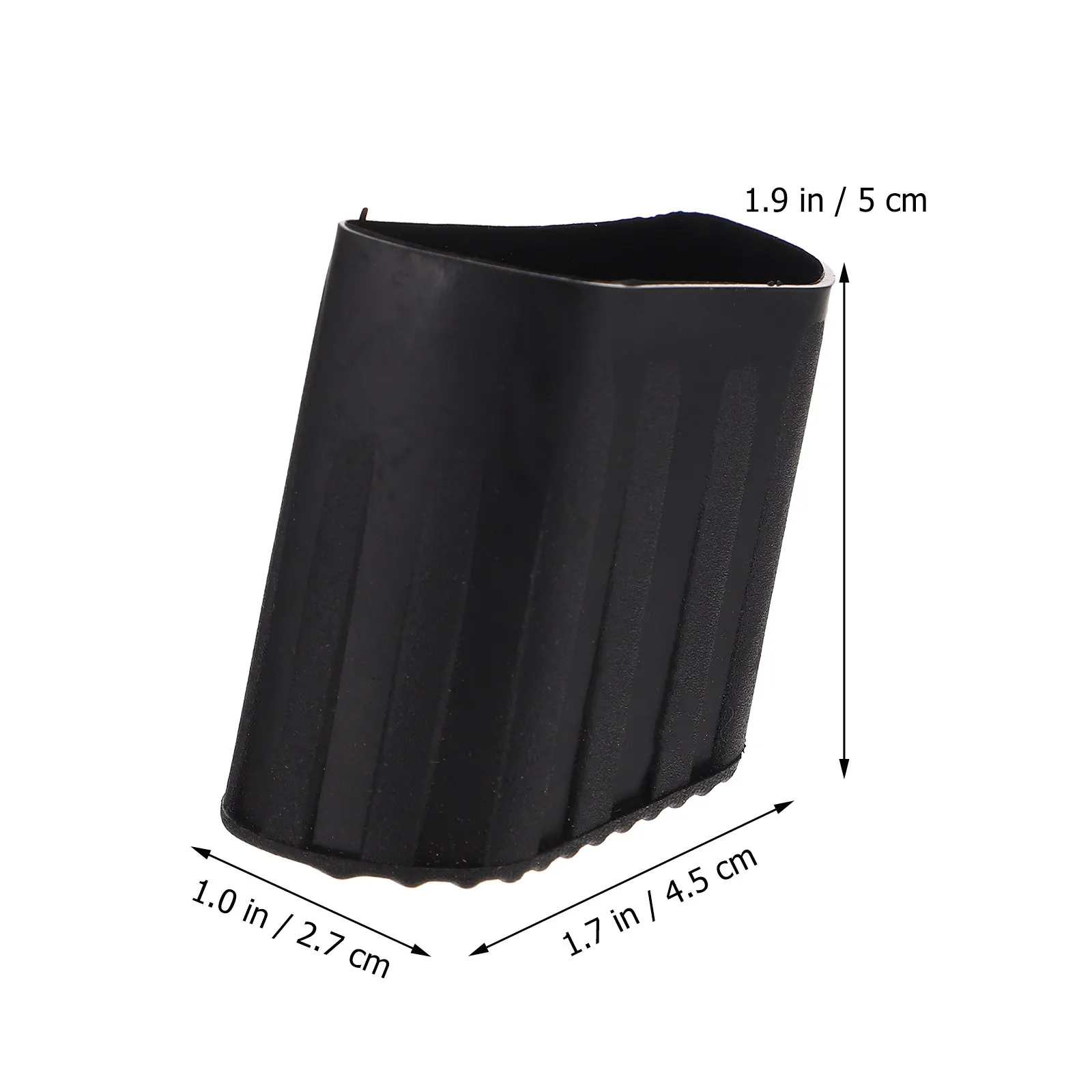 4Pcs Ladder Feet Rubber Covers Non-Slip Telescoping Ladder Leg Pads Scratch Proof Floor Protection Stable Operator Safety