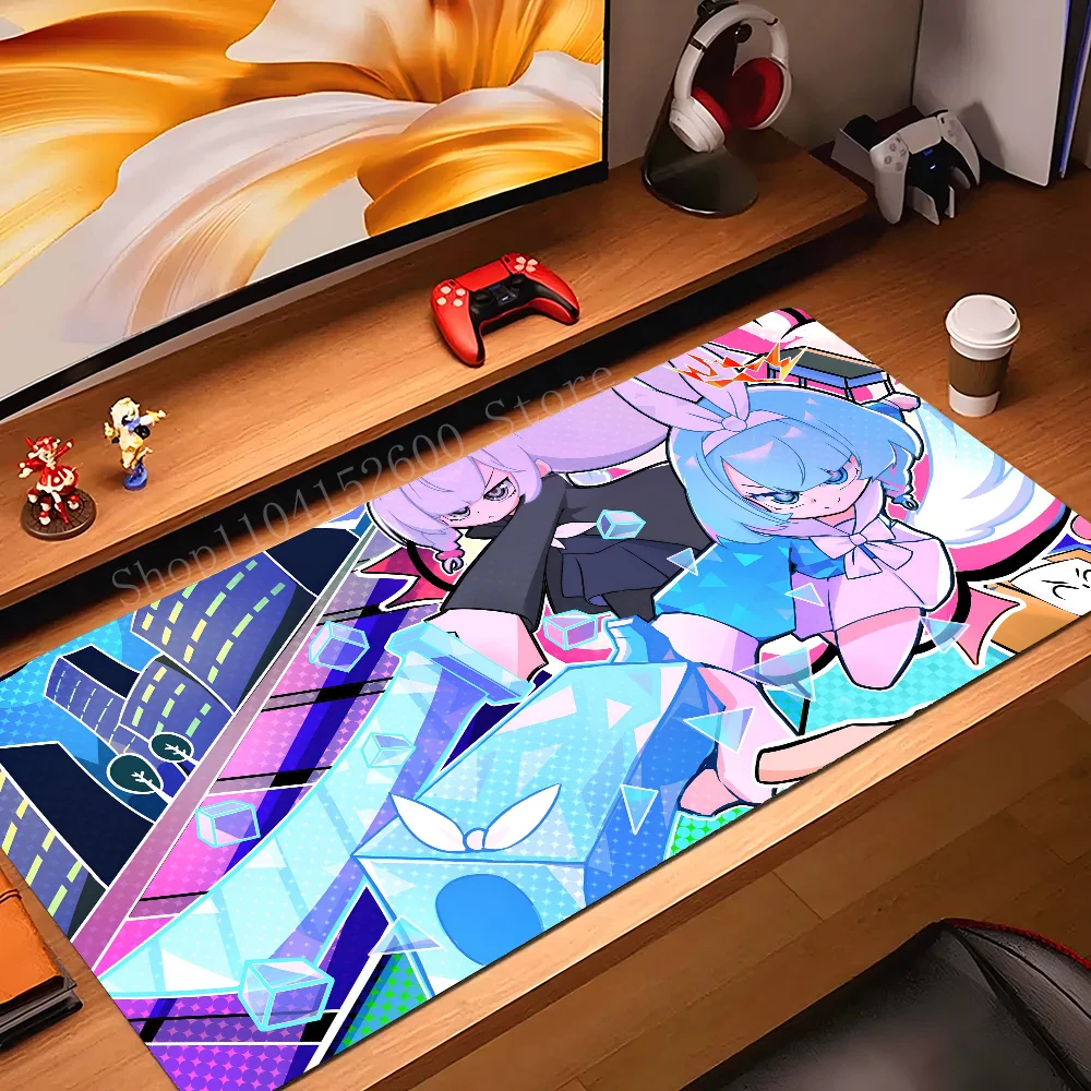 

Anime Plana Blue Archive Mousepad Mouse Mat Desk Mat With Pad Gaming Accessories Prime Gaming XXL Keyboard Pad