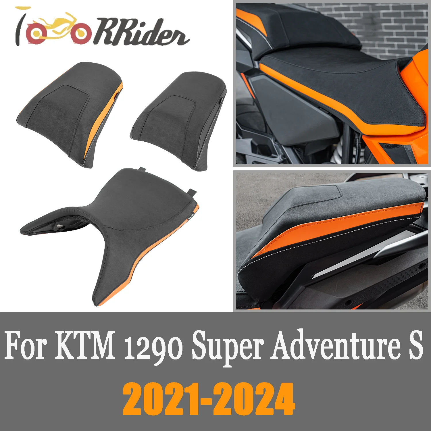 

Passenger Driver Seat For KTM 1290 Super Adventure ADV S 2021 2022 2023 2024 Motorcycle Driver Seat Pad Cushion Accessories