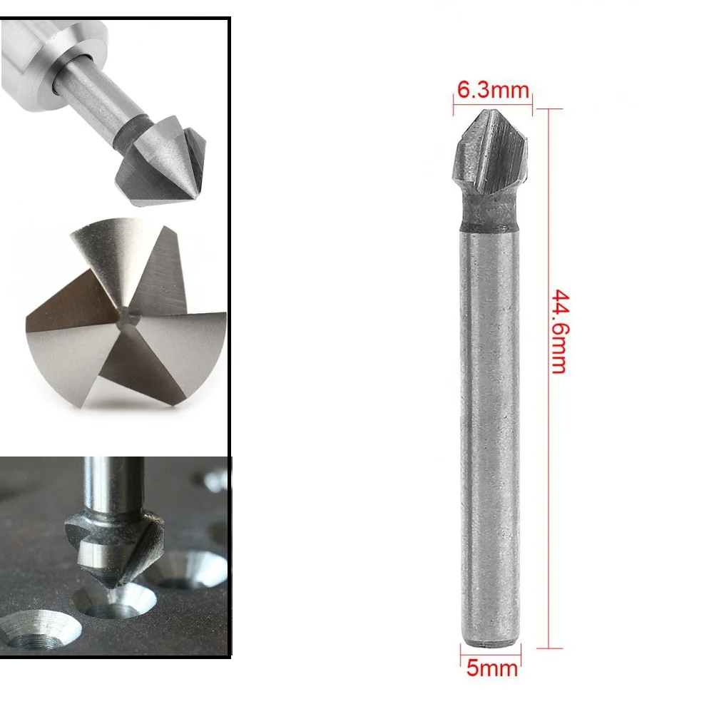 Foret à fraiser 4,0 x 8 mm en acier allié Outil de perçage réglable avec butée de perçage Foret à fraiser 4,0 x 8 mm en acier allié Outil de perçage réglable avec butée de perçage