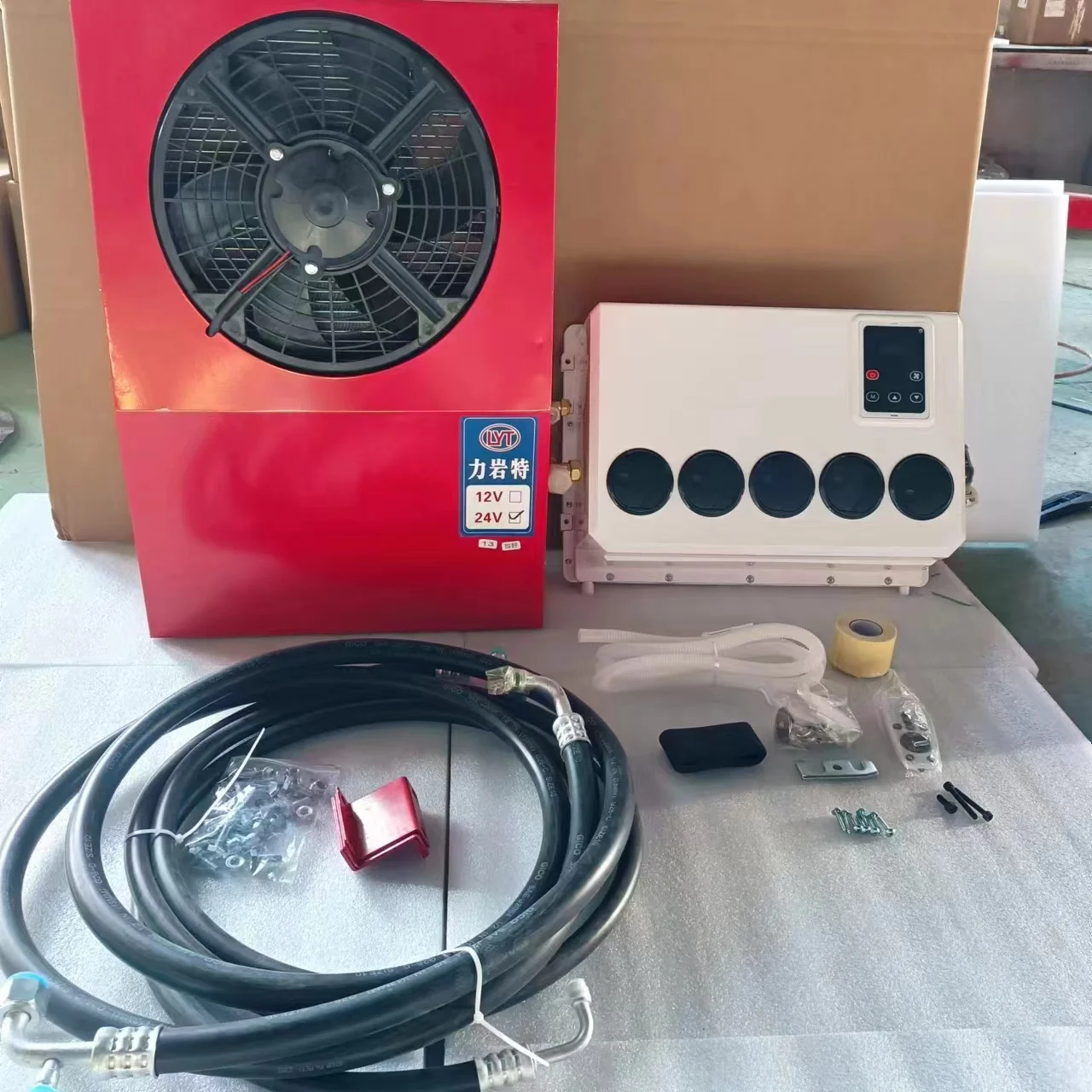12v Dc Marine Air Conditioner Automotive  Rv Roof Air Conditioner for Cars Auto Air Conditioner Evaporators for Great Wall